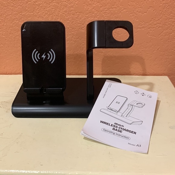 WIRELESS charger base for watch and phone - Picture 1 of 6
